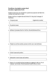 Microsoft Word - Donor registration form.doc