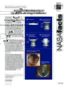 Innovative Manufacturing of Cylinders with Integral Stiffeners The current manufacturing method for launch vehicle structures such as cryogenic propellant tanks (cryotanks) relies on traditional metals fabrication techno