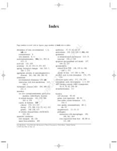Page numbers in italic refer to figures; page numbers in bold refer to tables.  ED MA