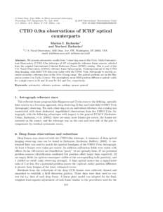 A Giant Step: from Milli- to Micro-arcsecond Astrometry Proceedings IAU Symposium No. 248, 2007 A.C. Editor, B.D. Editor & C.E. Editor, eds. c 2007 International Astronomical Union