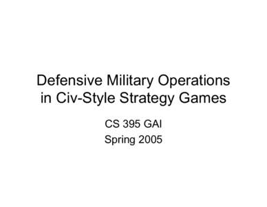 Microsoft PowerPoint - Military Operations final.ppt