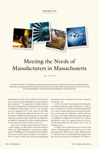 ENDNOTE S  Meeting the Needs of Manufacturers in Massachusetts Eric Nakajima