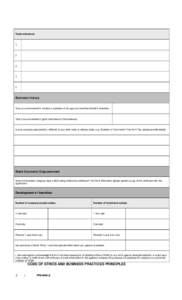 Membership Application Preliminary updated nov 2011