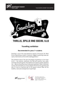 gambling_teachers notes_broken hill and albury_travelling.pmd