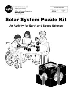Solar System Puzzle Kit pdf