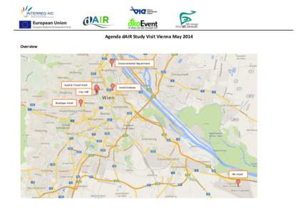 Agenda dAIR Study Visit Vienna May 2014 Overview Environmental Department  Austria Trend Hotel