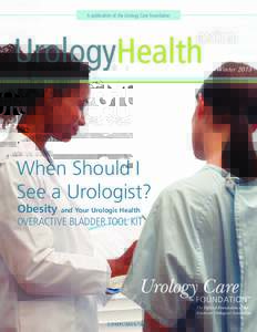 A publication of the Urology Care Foundation  extra UrologyHealth