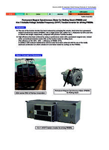Electromagnetism / Automation / Electric rail transport / Variable-frequency drive / Inverter / Traction motor / Tokyo Metro 02 series / Synchronous motor / Direct drive mechanism / Electrical engineering / Electric motors / Technology