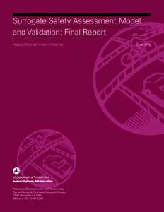 FHWA Final Report - Surrogate Safety Analysis Model and Validation