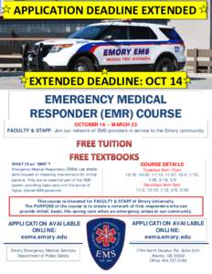 Microsoft Word - EMR Course FlyerFinal - Ext Deadline
