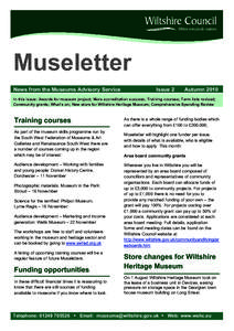 Microsoft Word[removed]Museum AS newsletter v2.doc