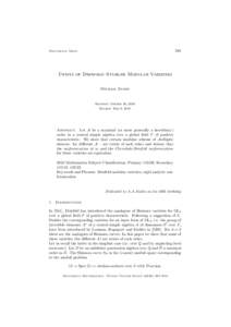 595  Documenta Math. Twists of Drinfeld–Stuhler Modular Varieties Michael Spieß