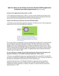 Microsoft Word - AEZ QA Fact Sheet