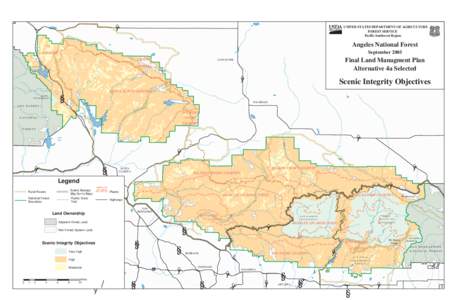 ÿ | UNITED STATES DEPARTMENT OF AGRICULTURE FOREST SERVICE Pacific Southwest Region