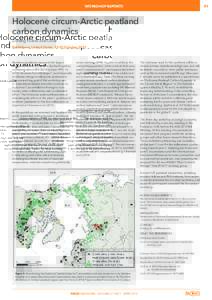 WORKSHOP REPORTS  41  Holocene circum-Arctic peatland carbon dynamics