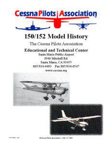 [removed]Model History The Cessna Pilots Association Educational and Technical Center