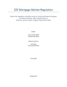Microsoft Word - CEE Mortgages Final Oct 12 REFORMAT