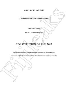 Microsoft Word - Appendage to Draft for Proposed Constitution of Fiji 1840