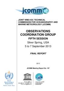 JCOMM Meeting Report No. 107