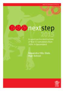 2015 Next Step school report