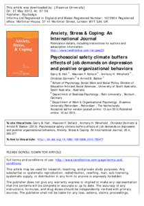 This article was downloaded by: [Erasmus University] On: 27 May 2013, At: 07:56 Publisher: Routledge Informa Ltd Registered in England and Wales Registered Number: Registered office: Mortimer House, 37-41 Mortime