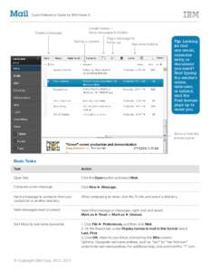 Mail  Quick Reference Guide for IBM Notes 9 Create a message