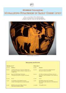 Ancient Greek literature / 1st millennium BC / Greek literature / Anacreon / Greek lyric / Solon / Semonides of Amorgos / Lunch