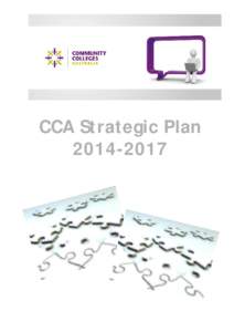 CCA Strategic Plan[removed] Table of contents Table of contents