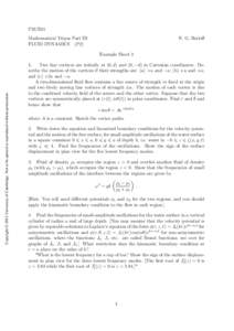 P2f/B24 Mathematical Tripos Part IB FLUID DYNAMICS (P2) N. G. Berloff