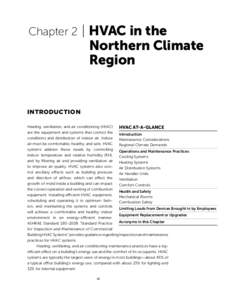 Chapter 2  | HVAC in the Northern Climate Region