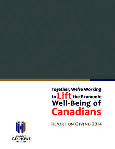 Together, We’re Working to Lift the Economic  Well-Being of