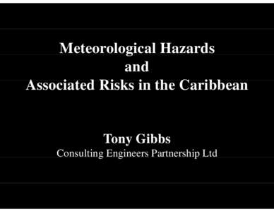 Meteorological g Hazards and A Associated