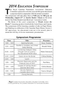 Symposium 2014 pamphlet.indd