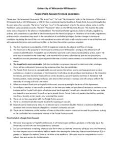 Microsoft Word - UW-W draft new terms and conditions(1)