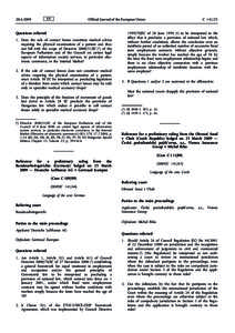 Brussels Regime / European Union directives / Pharmaceuticals policy / European labour law / Directive 2001/83/EC / European Union law / Law / Patent law of the European Union