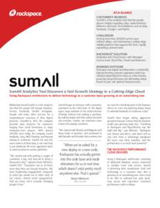 Rackspace SumAll case study update 5E2015