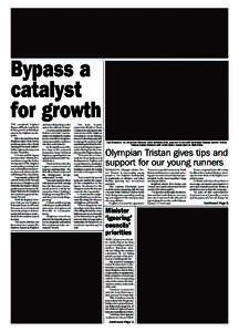 VOL 14 NO 9 NOVEMBER[removed]Bypass a catalyst for growth THE completed Brighton