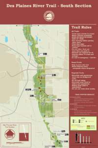 Des Plaines River Trail - South Section  AL G ON