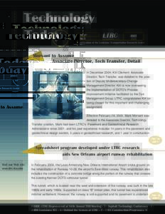 Technology Today Vol 20 No. 1  LTRC