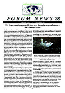 F O R U M N E W S 28 FEBRUARY 2006 •  www.ukotcf.org