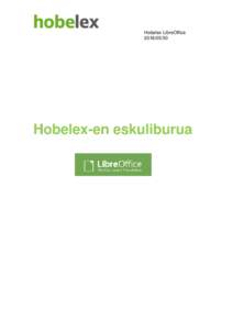 Hobelex LibreOfficeHobelex-en eskuliburua  Hobelex LibreOffice