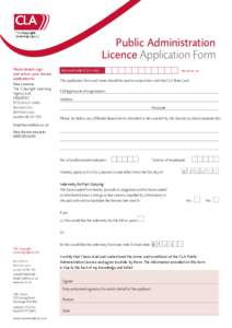 Microsoft Word - CLA V1 0 PSStandard Public Administration Licence