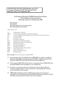 Microsoft Word - key findings 1st European STRP NFP meeting_Mittersill_dcp.…