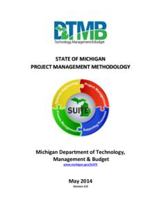 STATE OF MICHIGAN PROJECT MANAGEMENT METHODOLOGY Michigan Department of Technology, Management & Budget www.michigan.gov/SUITE