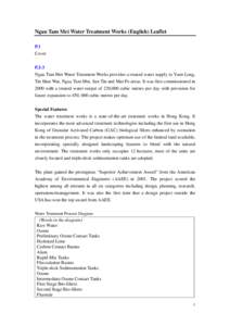 Microsoft Word - Ngau Tam Mei Water Treatment Works_E.doc