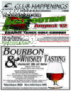 CLUB HAPPENINGS Callfor more information WRIGHT-PATTERSON AIR FORCE BASE  The WRIGHT-PATT CLUB