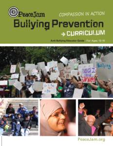 COMPASSION IN ACTION  Bullying Prevention CURRICULUM