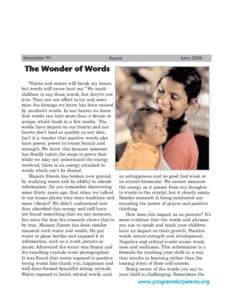 Newsletter 91  Parent June 2006