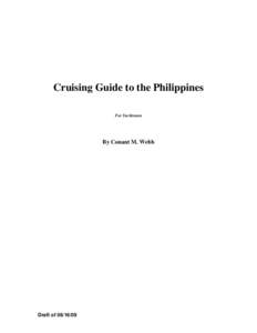 Cruising Guide to the Phillipines
