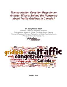 Road traffic management / Road transport / Gridlock / Traffic congestion / Traffic / Transport economics / Electronic Road Pricing / Bus rapid transit